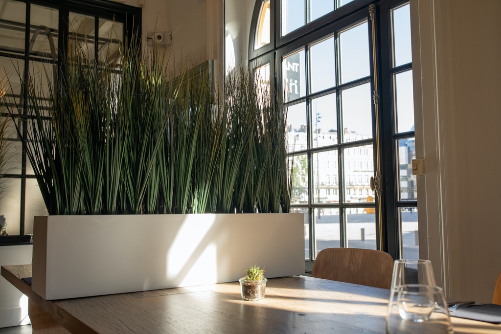 Jardinière Pilat dans un restaurant