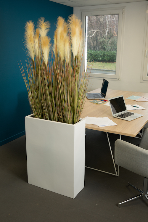 Séparateur L. Pampas 170 cm - Bac Blanc #Artificiel