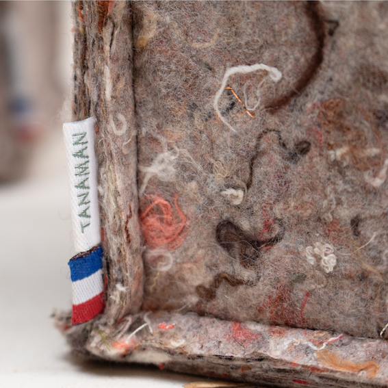 Zoom Pots Rosé en Tissu #Artificiel