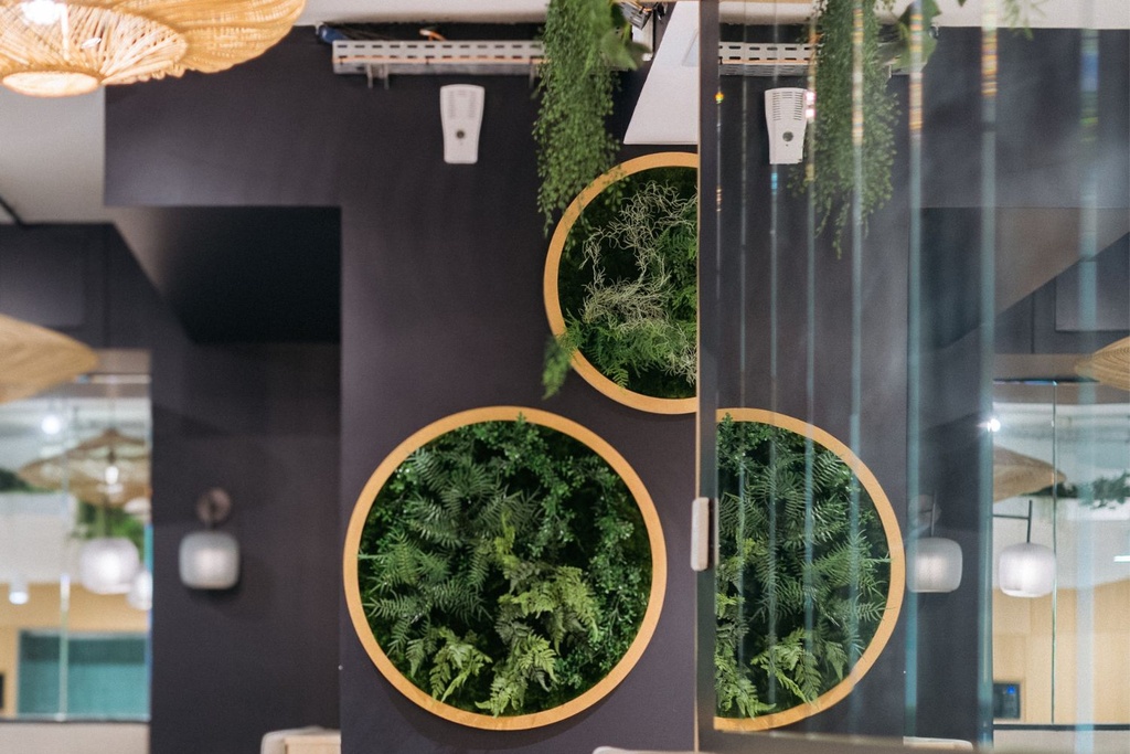 Les Tableaux Végétaux Circulaires #Artificiel