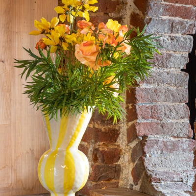Le Bouquet Jaune - Vase Arlequin #Artificiel