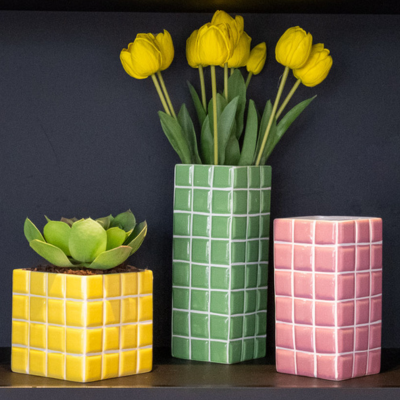 Le Trio Vase Pop #Artificiel