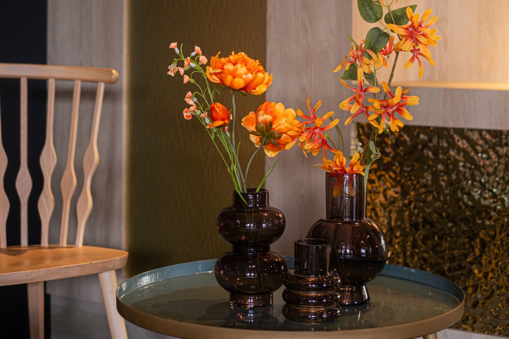 Le Trio Vase Marron #Artificiel