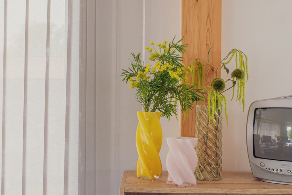 Le Trio Vase Twist #Artificiel