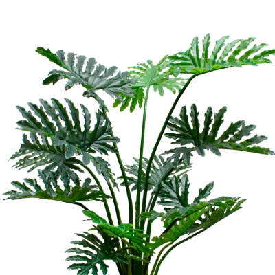 Le Philodendron - Pot Tressé #Artificiel