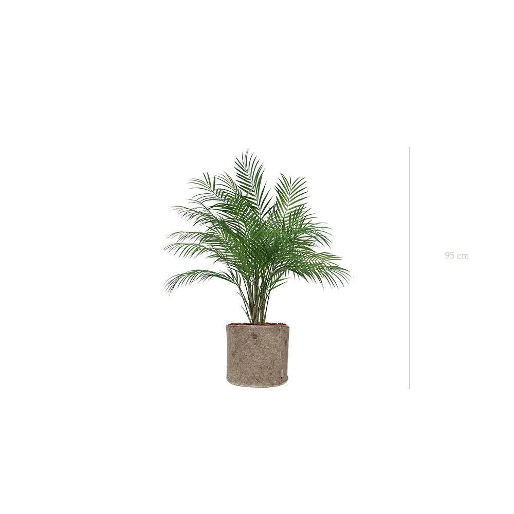 Le Palm - Pot Tissu Beige - Artificiel