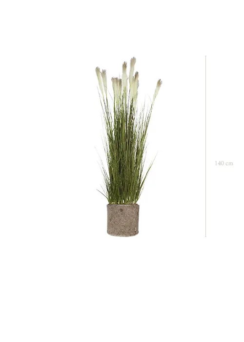 La Pampa - Pot Tissu Beige #Artificiel