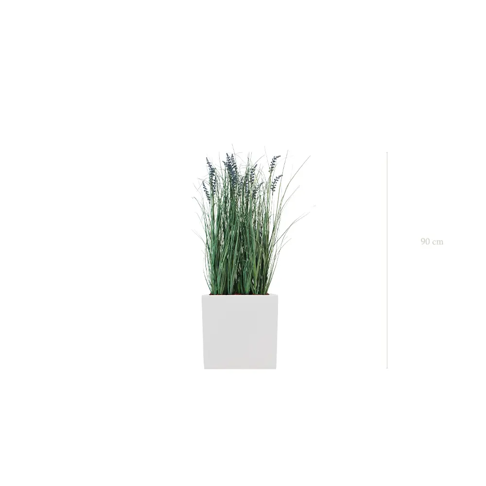 La Lavande - Cube Blanc - Artificiel