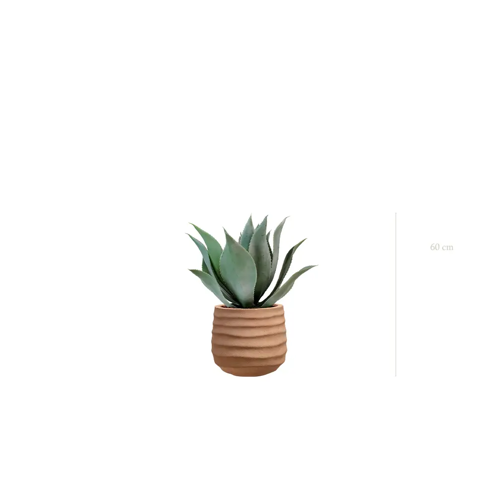 L'Agave - Pot Terracotta #Artificiel
