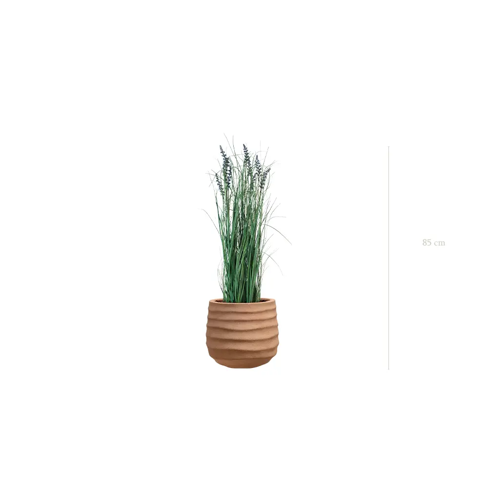 La Lavande - Terracotta-Topf #Künstlich