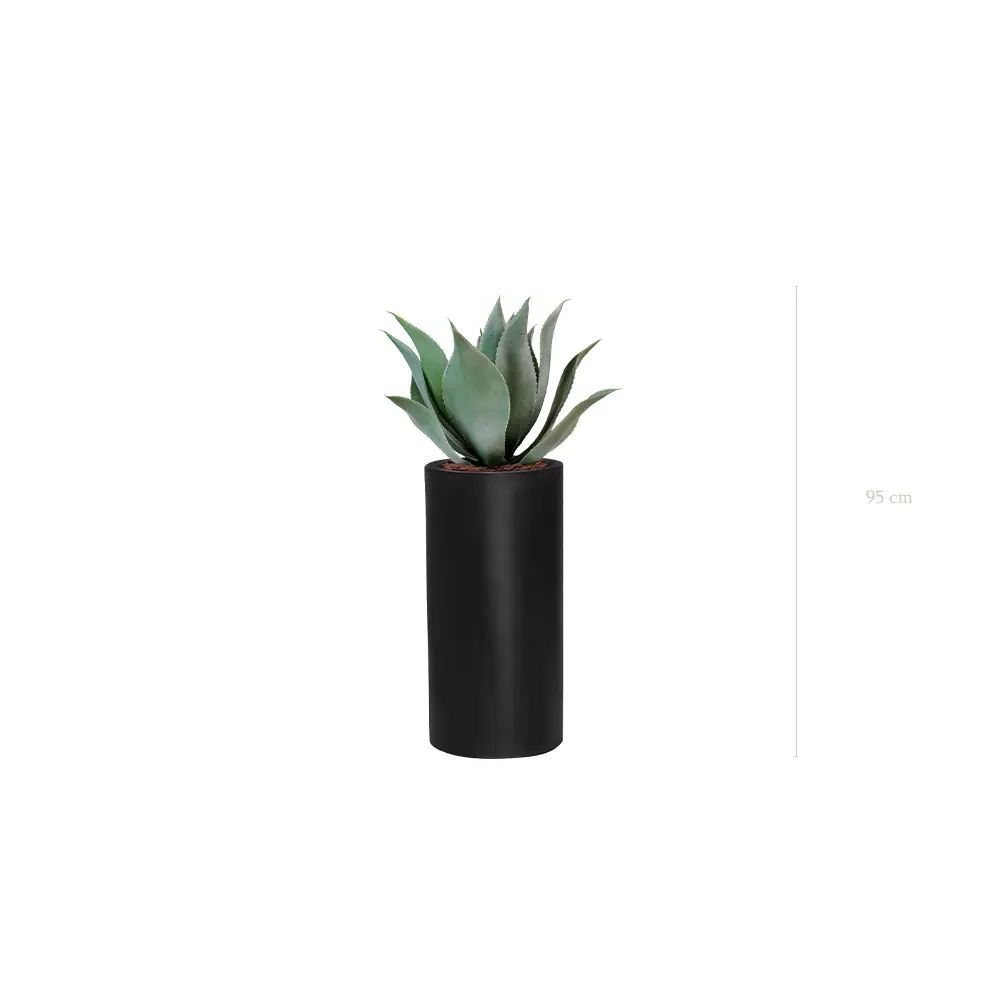 The Agave – Tall Black Cylinder #Artificial