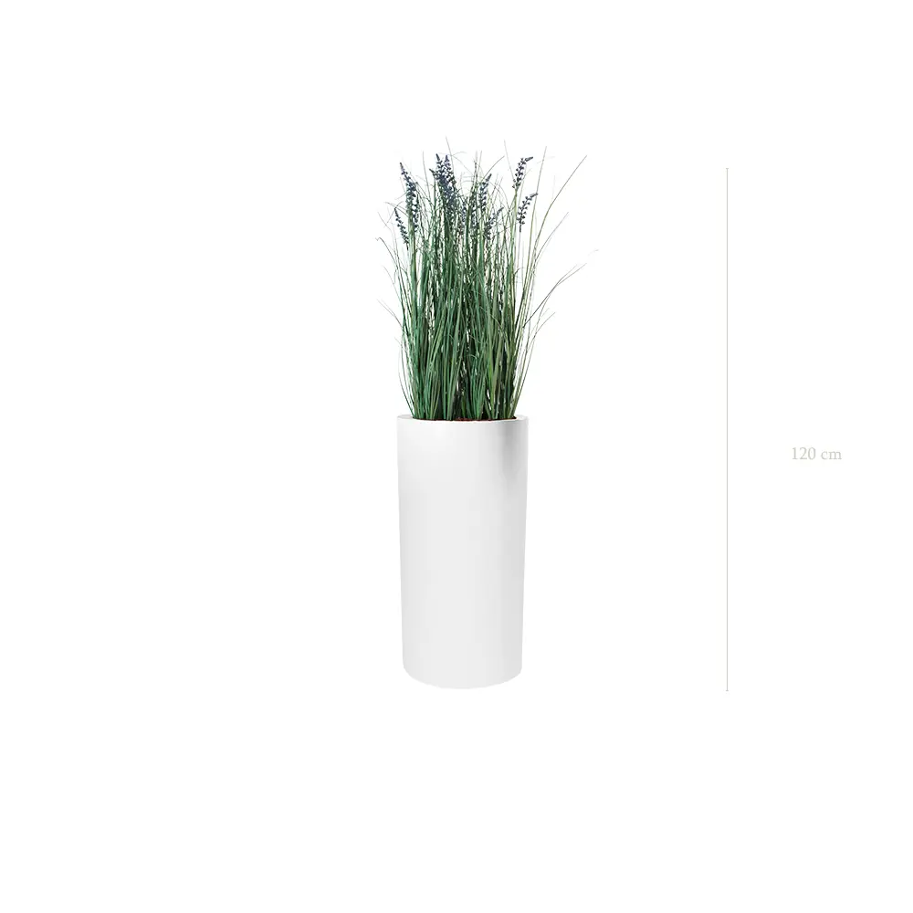 The Lavande – Tall White Cylinder #Artificial