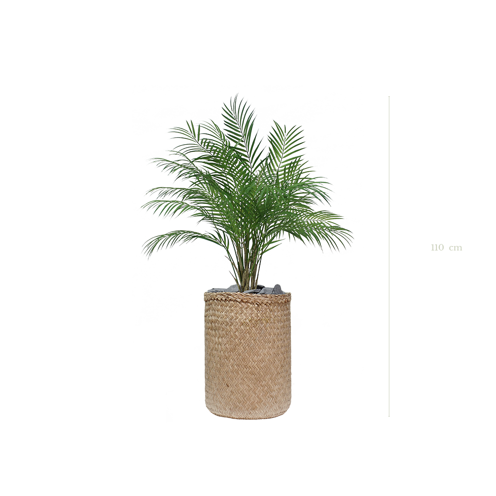 Le Palm 110 cm - Pot Tressé #Artificiel