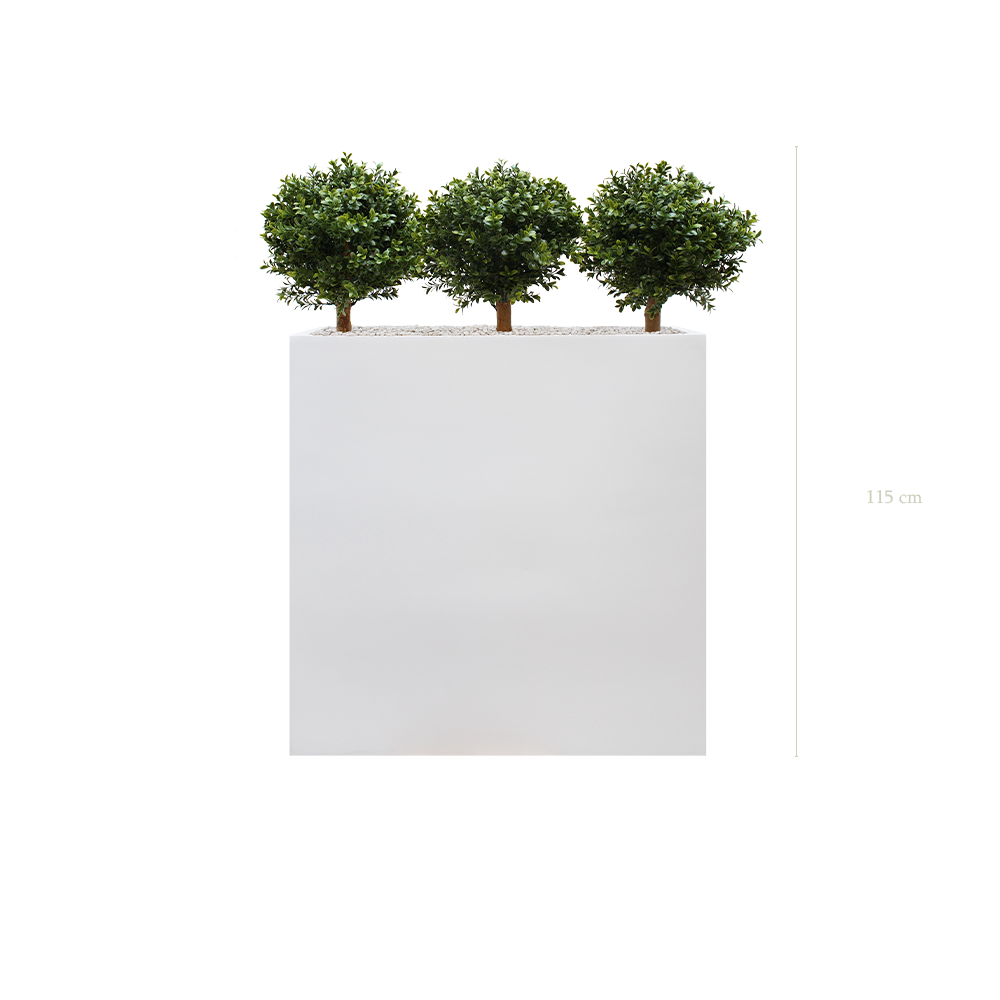 The Small Boxwood L. White Divider #Artificial #Outdoor