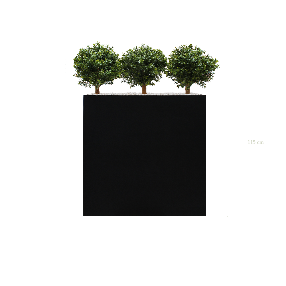 The Small Boxwood L. Black Divider #Artificial #Outdoor