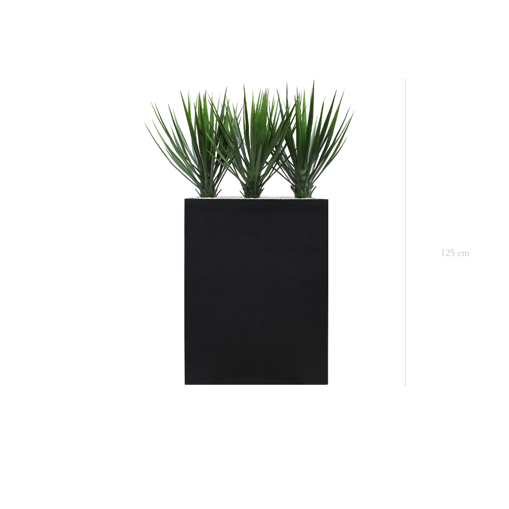 The Yuccas M. Black Divider #Artificial #Outdoor
