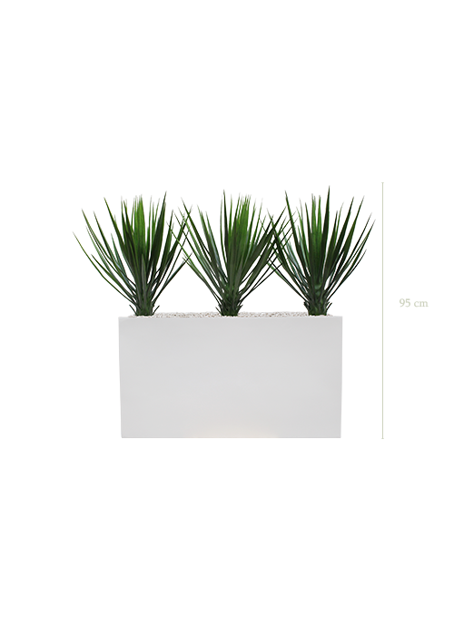 The Yuccas S. White Divider #Artificial #Outdoor