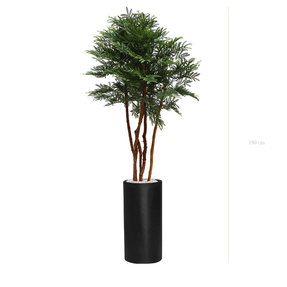 Der Tamarindenbaum – Schwarzer Hochzylinder #Außenbereich #Künstlich