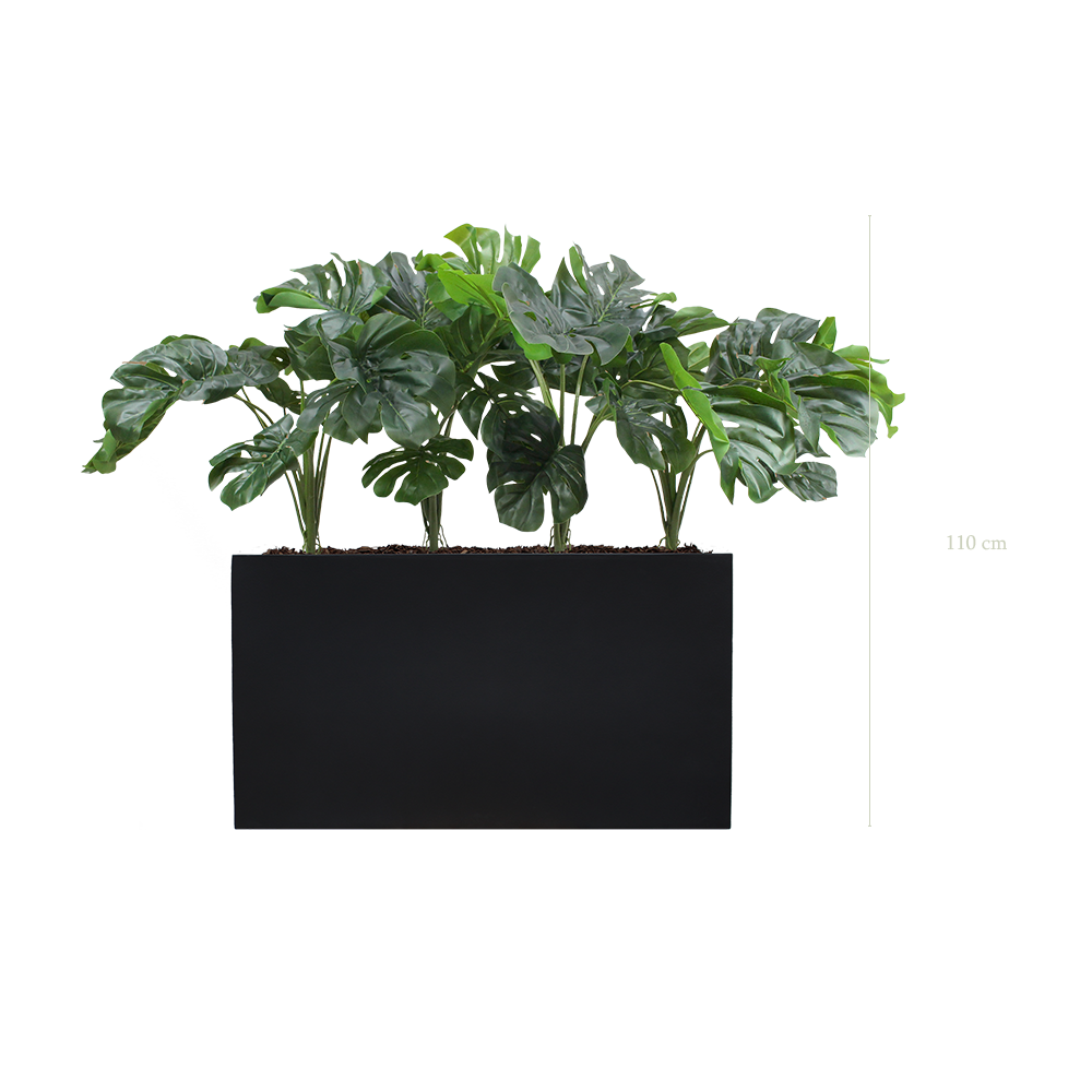 The Small Monstera  S. Black Divider  #Artificial