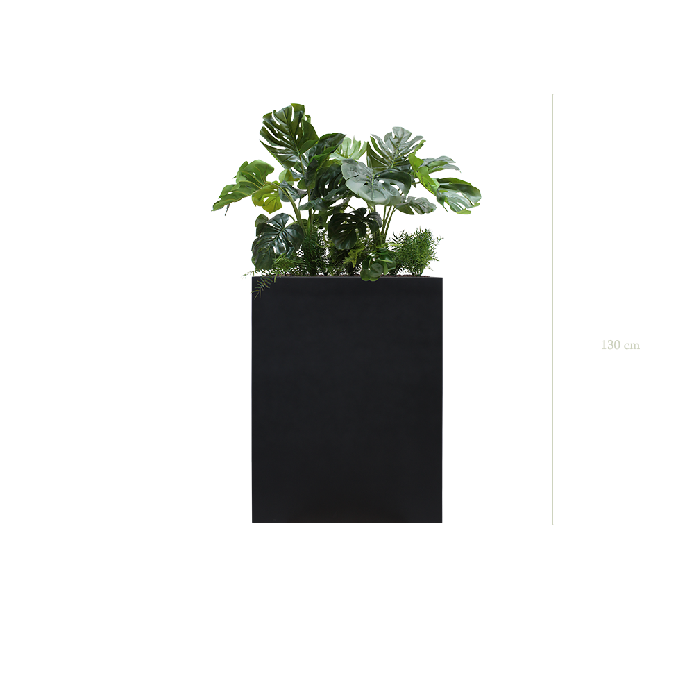 Séparateur M. Monstera - Bac Noir - Artificiel