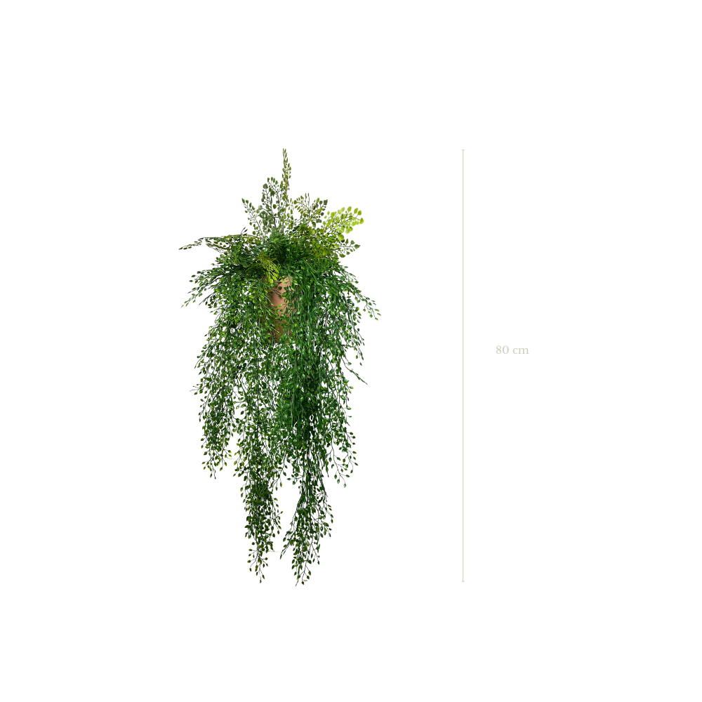 La Tombante Jasmin - Pot Terre Cuite #Artificiel