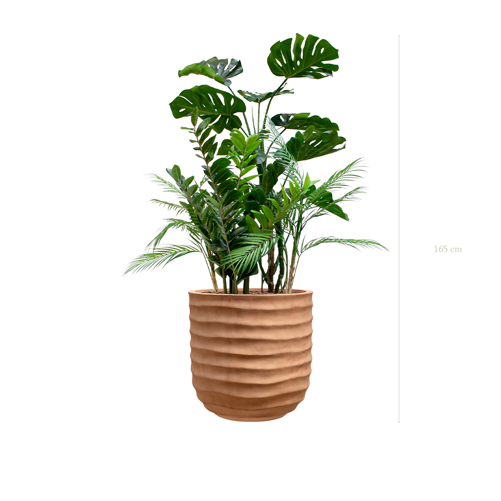 die Holbox-Pflanzgefäß - Terracotta Topf  #künstlich