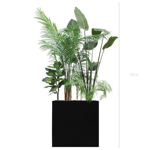 [A-J7-FB4] The Bornéo L. Black Divider #Artificial