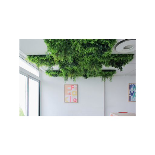 [A-PLAQ.BOXWOOD] The Boxwood Ceiling Tile #Artificial