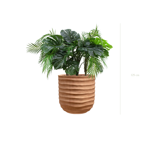 [A-J10-FC16] die Java-Pflanzgefäß -  terracotta Topf #künstlich