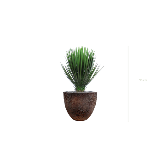[A-PT13-FC7] Le Yucca - Pot Oyster #Artificiel