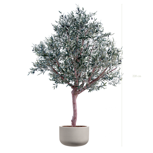 [A-AB1-FC18] L'Olivier 220 - Pot Sable #Artificiel