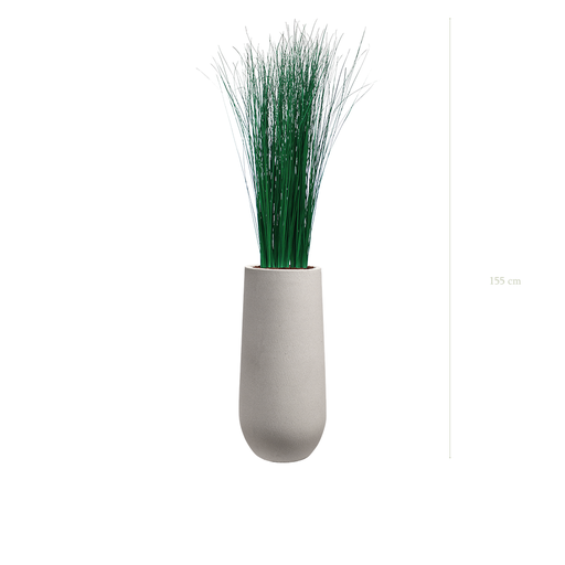 [S-TG7-FC21] das kleine Grass - grau Sandtopf #stabilisiert