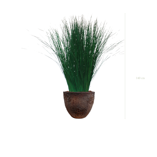 [S-PT1-FC7] The Tall Grass in a brown oyster pot #Stabilized