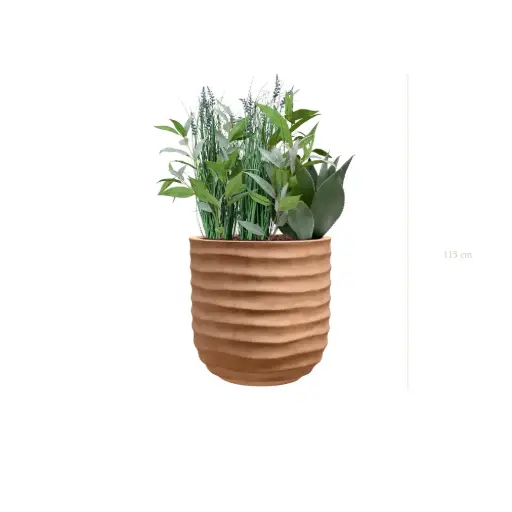 [A-J12-FC16] The Lavandou – Terracotta Pot #Artificial
