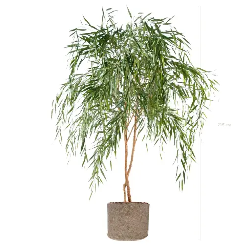 [A-AB11-TI7] Le Saule - Pot Tissu Beige #Semi-Naturel