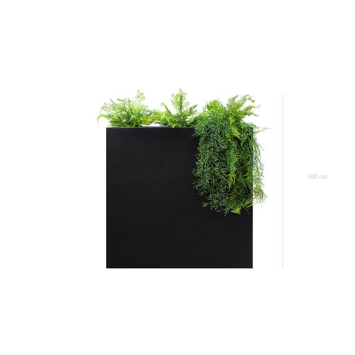 [A-J3-FB4] Séparateur L. Quito Tropicale 100 cm - Bac Noir #Artificiel