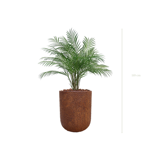 [A-TG9-FC4] Le Palm 110 cm - Pot Marron #Artificiel
