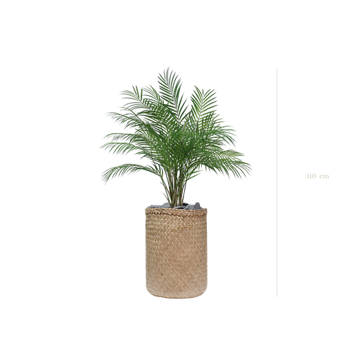 [A-TG9-TR2] Le Palm 110 cm - Pot Tressé #Artificiel