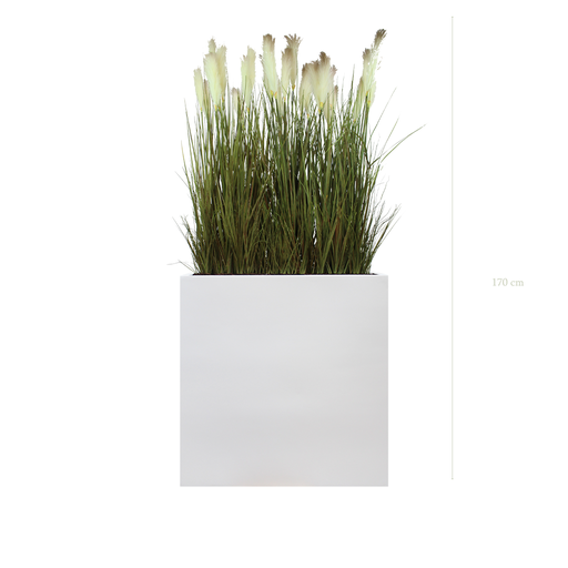 [A-TG1-FB3] Séparateur L. Pampas 170 cm - Bac Blanc #Artificiel