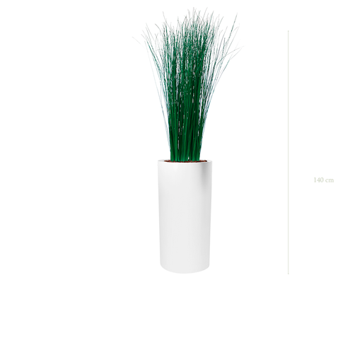 [S-TG7-FB18] The Small Grass - Tall White Cylinder #Stabilized