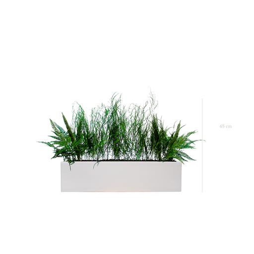 [S-J1-FB16] Forest Planter - White Planter #Stabilized